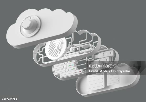digital generated image of data cloud technology - cloud computing stock pictures, royalty-free photos & images