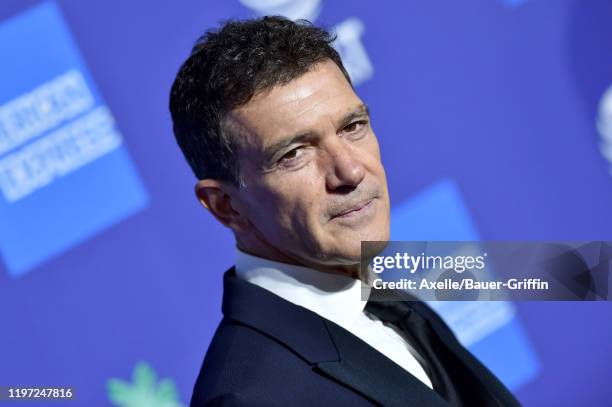 Antonio Banderas attends the 2020 Annual Palm Springs International Film Festival Film Awards Gala on January 02, 2020 in Palm Springs, California.