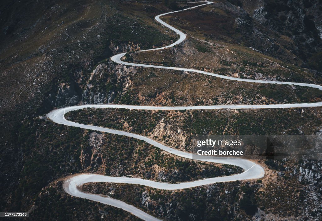 Winding Mountain Road