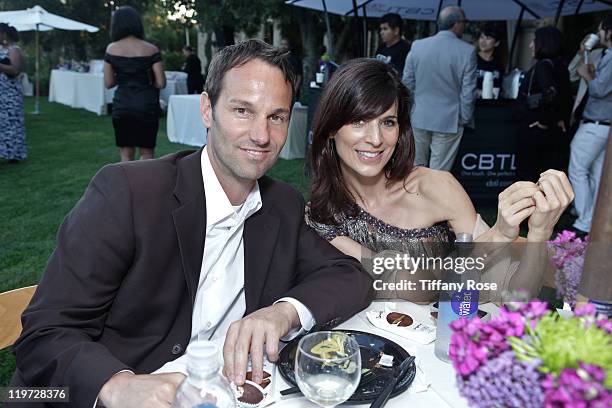 Guest and actress Perrey Reeves attend the 13th Annual Design Care Benefiting The HollyRod Foundation - Inside on July 23, 2011 in Beverly Hills,...