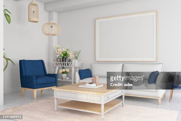 empty frame in living room - empty board room stock pictures, royalty-free photos & images