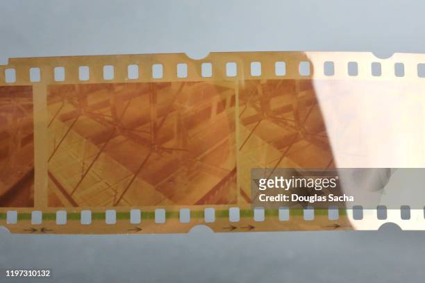 photography film negatives on 35 mm film - 35 mm film stock pictures, royalty-free photos & images