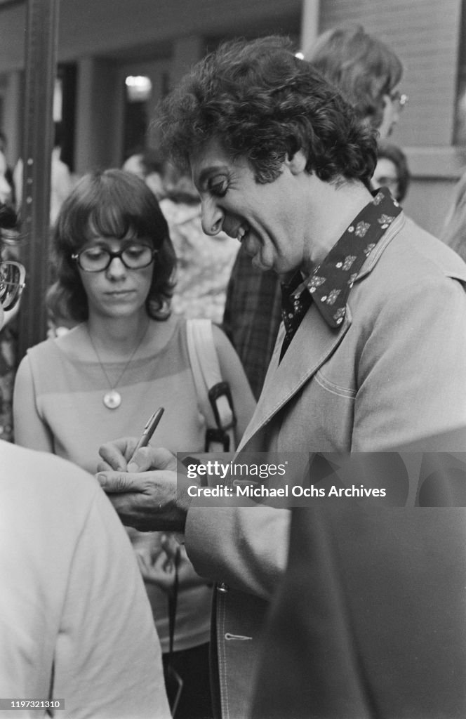 Mort Sahl And Fan