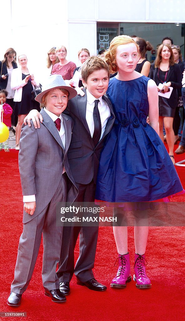Ross Marron (L), Theo Stevenson (C) and