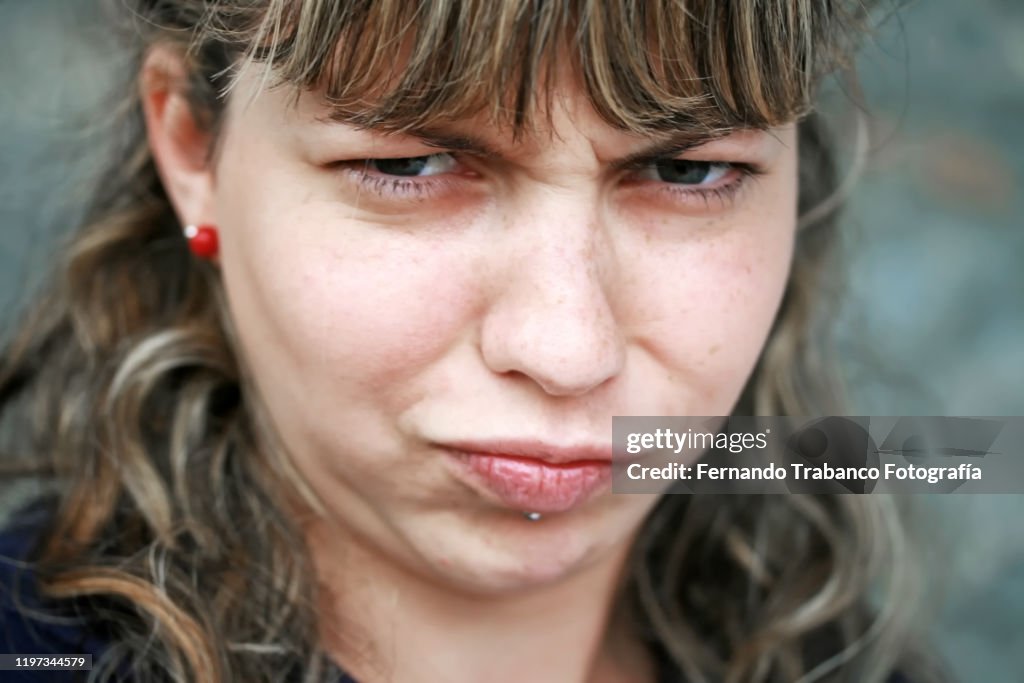 Angry girl