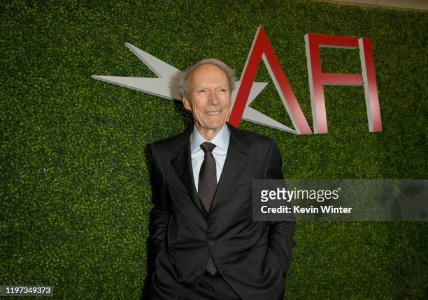 Director-producer Clint Eastwood attends the 20th Annual AFI Awards at Four Seasons Hotel Los Angeles at Beverly Hills on January 03, 2020 in Los...