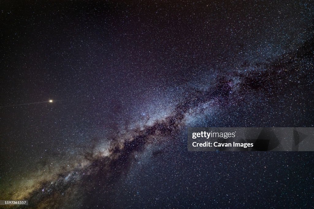Mars and Milky Way