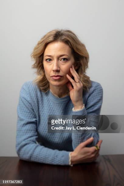 Actress Carrie Coon from 'The Nest' is photographed in the L.A. Times Studio at the Sundance Film Festival on January 27, 2020 in Park City, Utah....