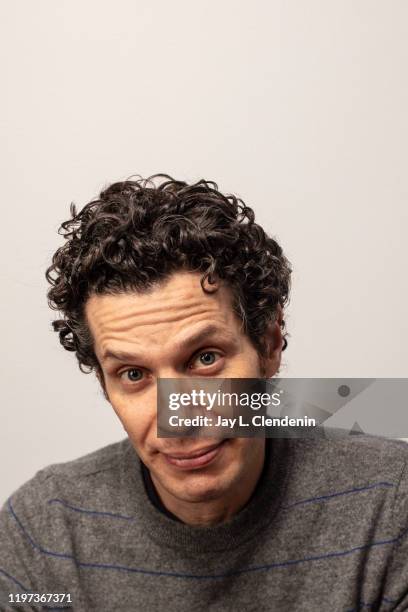 Producer/subject Thomas Kail from 'We Are Freestyle Love Supreme' is photographed in the L.A. Times Studio at the Sundance Film Festival on January...
