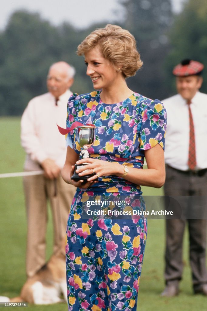 Diana At Windsor Polo