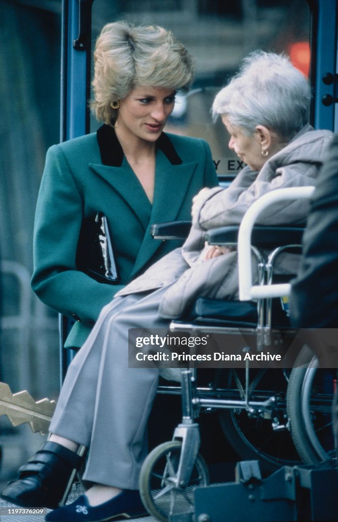 Diana At Help The Aged