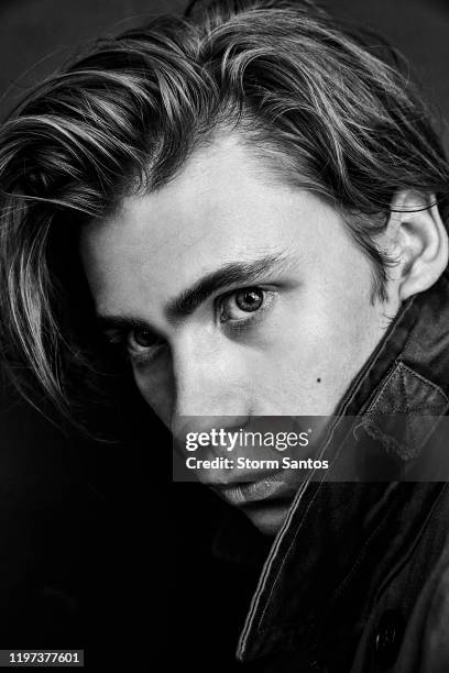 Actor Owen Teague poses for a portrait on October 1, 2019 in Los Angeles, California.