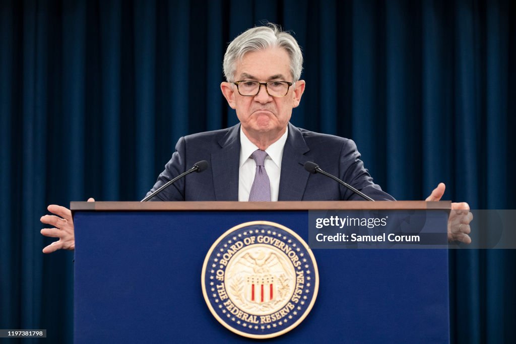Federal Reserve Chair Jerome Powell Announces Fed Decision On Interest Rates
