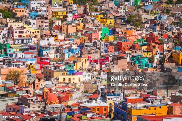 guanajuato city landscape - san miguel de allende 個照片及圖片檔