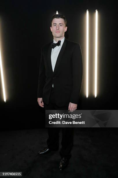 James Frecheville attends the dunhill & Dylan Jones Pre-BAFTA party at dunhill Bourdon House on January 29, 2020 in London, United Kingdom.