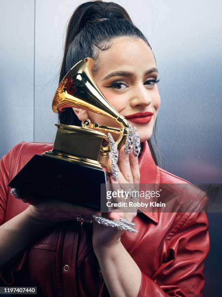 Rosalía poses for a portrait during the 62nd Annual GRAMMY Awards on January 26, 2020 in Los Angeles, California.