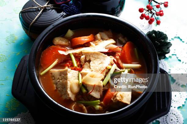228 Korean Tofu Stew Stock Photos, High-Res Pictures, and Images