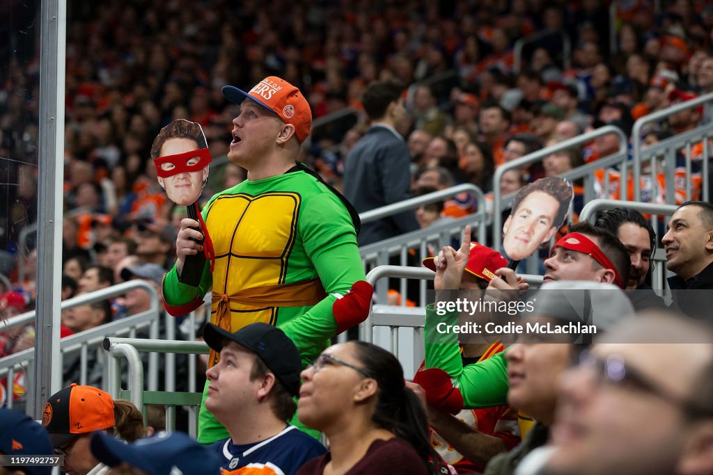 Calgary Flames v Edmonton Oilers