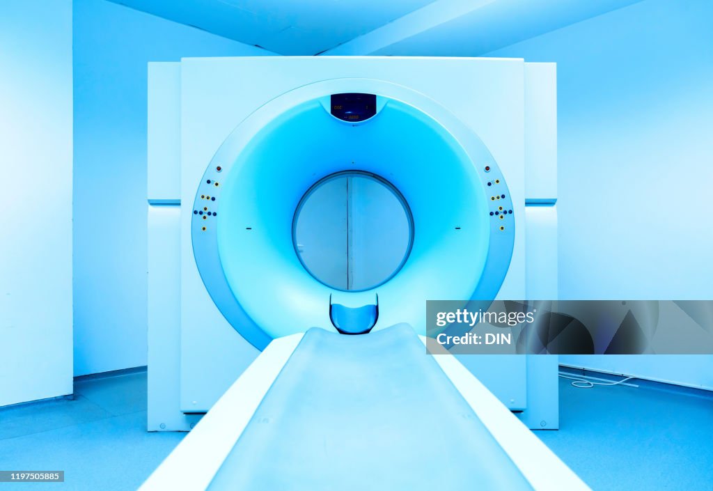 CT-scan-machine (scanner at hospital)