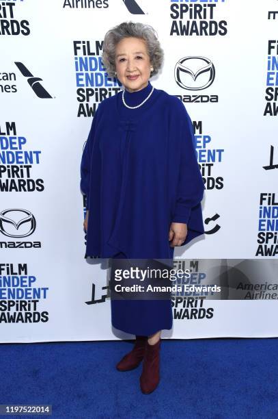 Zhao Shuzhen attends the 2020 Film Independent Spirit Awards Nominees Brunch at BOA Steakhouse on January 04, 2020 in West Hollywood, California.