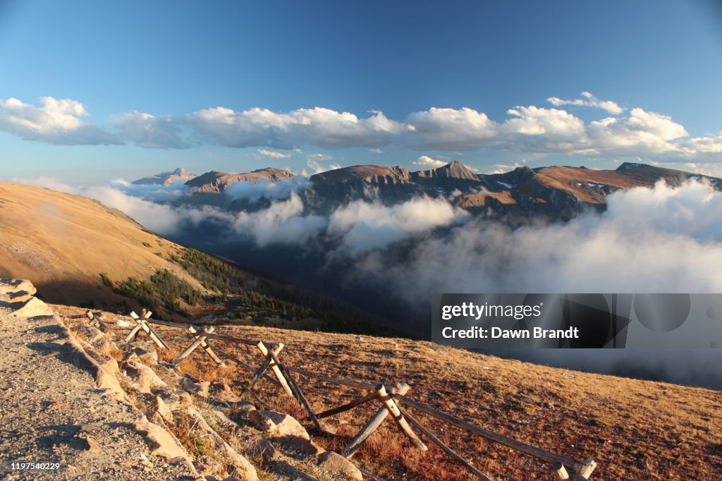Above the clouds along Trail Ridge Road