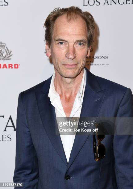 Julian Sands attends The BAFTA Los Angeles Tea Party at Four Seasons Hotel Los Angeles at Beverly Hills on January 04, 2020 in Los Angeles,...
