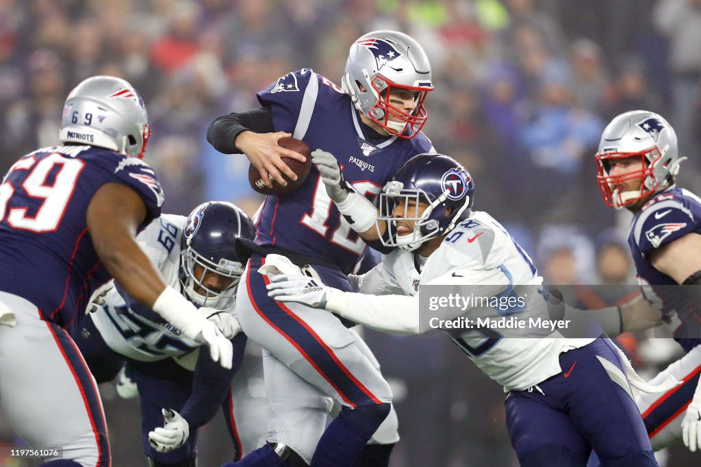 Wild Card Round - Tennessee Titans v New England Patriots