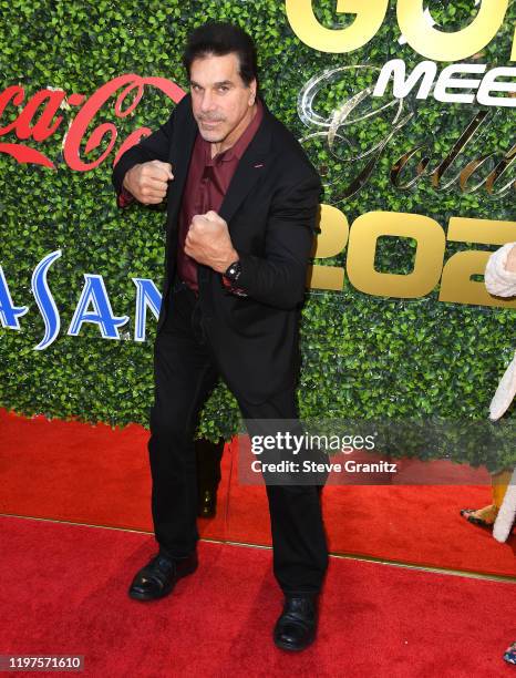 Lou Ferrigno arrives at the 7th Annual Gold Meets Golden at Virginia Robinson Gardens and Estate on January 04, 2020 in Los Angeles, California.