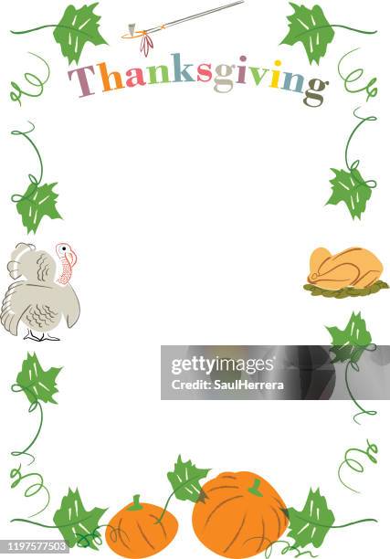 thanksgiving - migrant workers stock illustrations