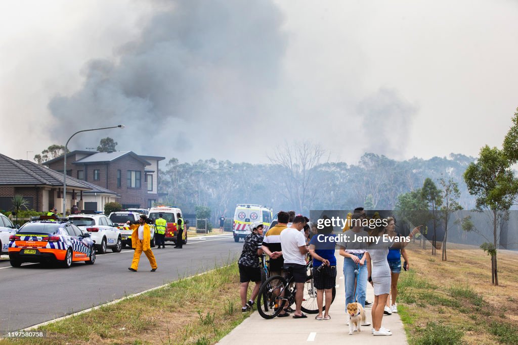 Western Sydney bushfire forces M5 closure