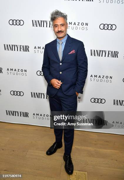 Taika Waititi attends The Vanity Fair x Amazon Studios 2020 Awards Season Celebration at San Vicente Bungalows on January 04, 2020 in West Hollywood,...