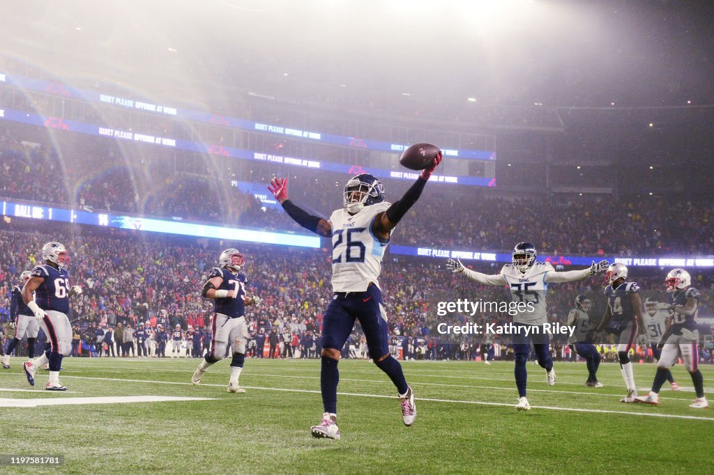 Wild Card Round - Tennessee Titans v New England Patriots