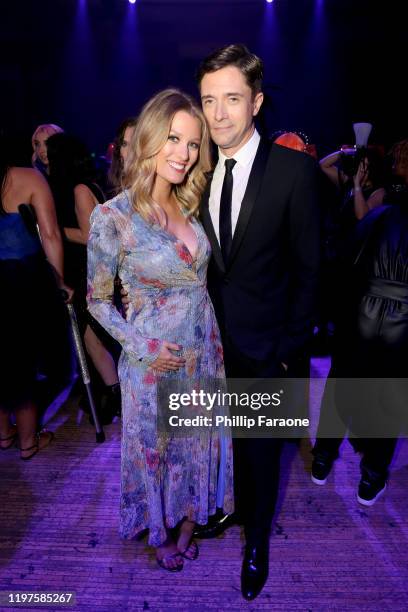 Ashley Grace and Topher Grace attend The Art Of Elysium's 13th Annual Celebration - Heaven at Hollywood Palladium on January 04, 2020 in Los Angeles,...