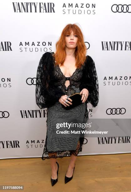 Natasha Lyonne attends Vanity Fair, Amazon Studios and Audi Celebrate The 2020 Awards Season at San Vicente Bungalows on January 04, 2020 in West...