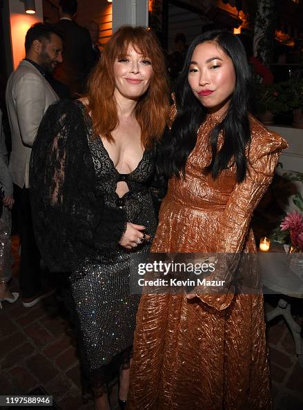 Natasha Lyonne and Awkwafina attend Vanity Fair, Amazon Studios and