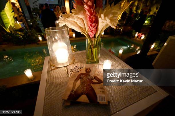 General view of the atmosphere during Vanity Fair, Amazon Studios and Audi Celebrate The 2020 Awards Season at San Vicente Bungalows on January 04,...