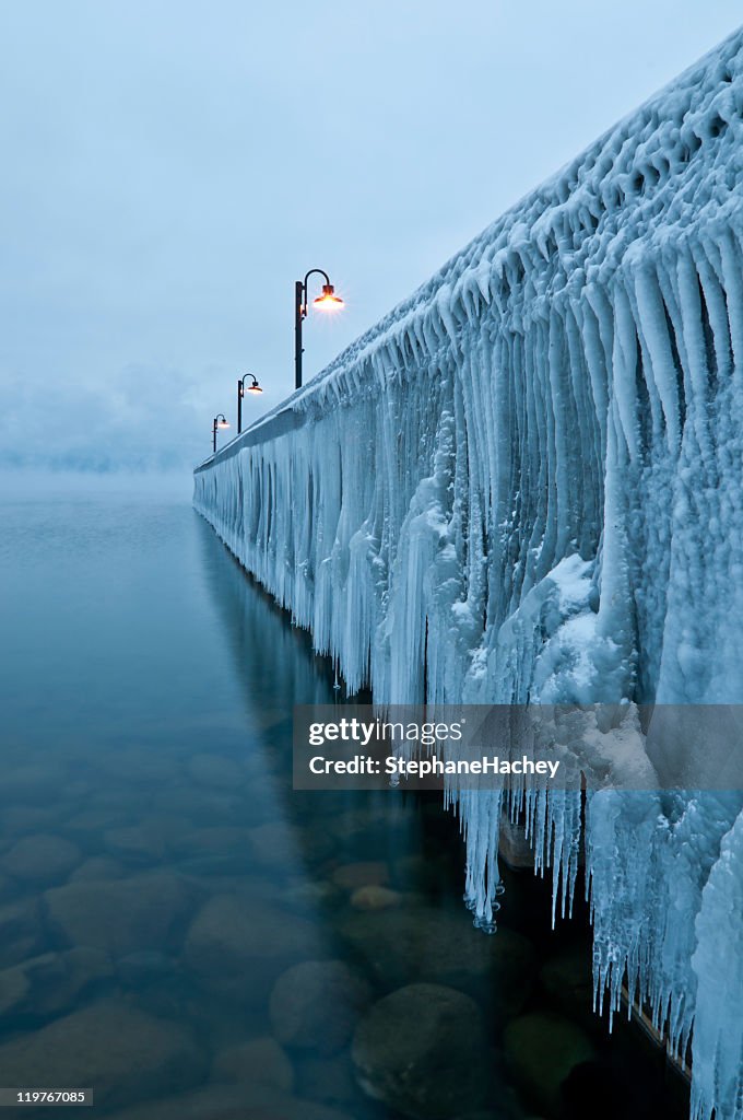 Frozen Ice Dock