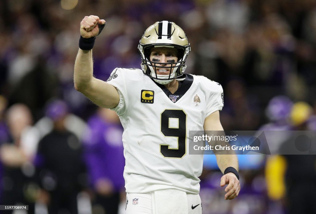 Wild Card Round - Minnesota Vikings v New Orleans Saints