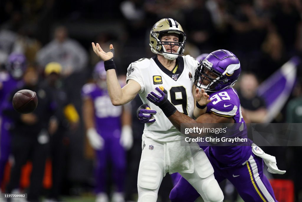 Wild Card Round - Minnesota Vikings v New Orleans Saints