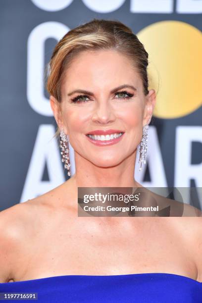 Natalie Morales attends the 77th Annual Golden Globe Awards at The Beverly Hilton Hotel on January 05, 2020 in Beverly Hills, California.