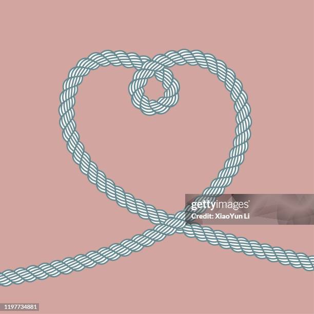 creative design of rope. - tree swing stock illustrations