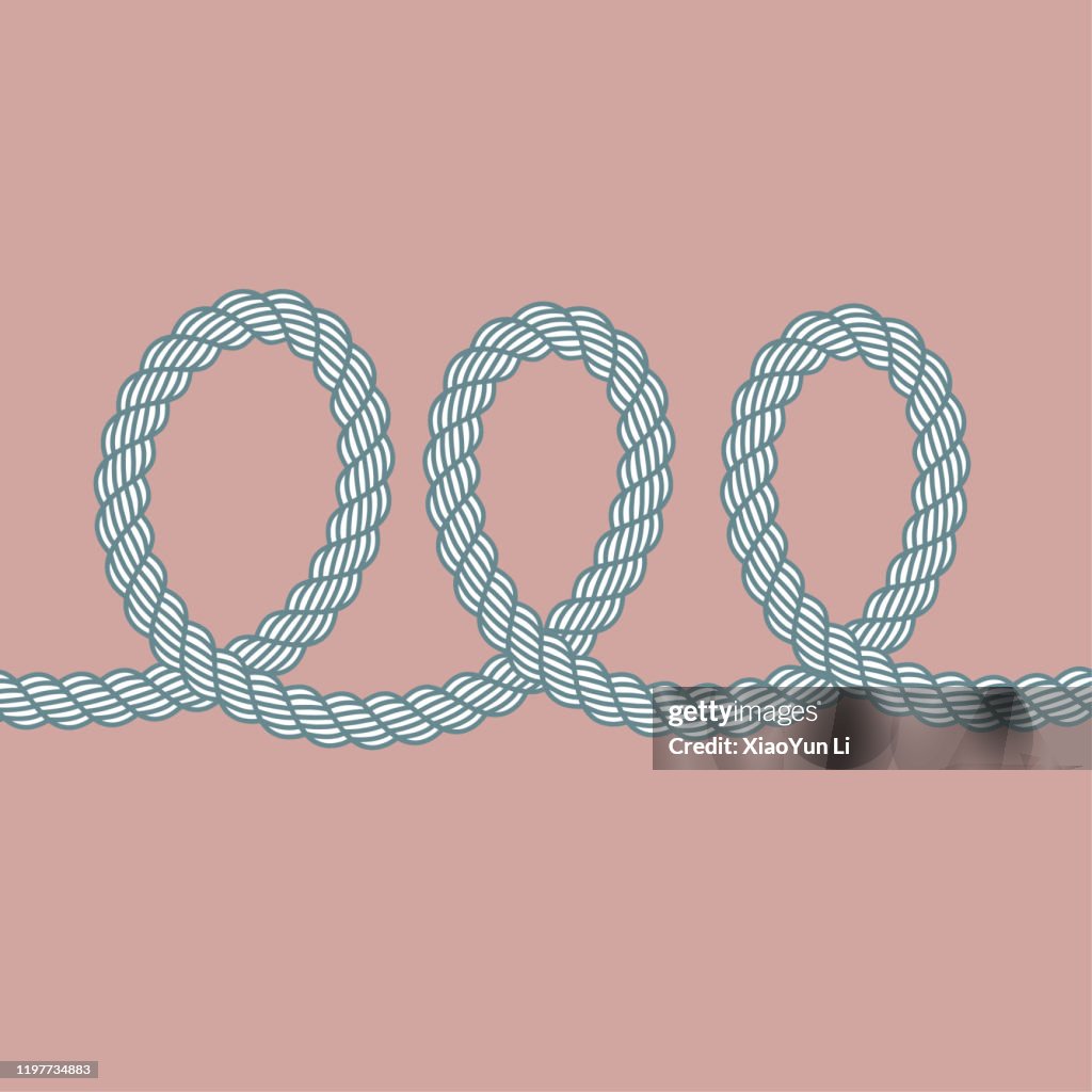 Design Your Rope Creative Design Of Rope High-Res Vector Graphic - Getty Images