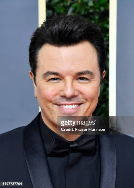 Seth MacFarlane attends the 77th Annual Golden Globe Awards at The Beverly Hilton Hotel on January 05, 2020 in Beverly Hills, California.