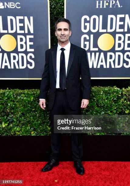 Nestor Carbonell attends the 77th Annual Golden Globe Awards at The Beverly Hilton Hotel on January 05, 2020 in Beverly Hills, California.