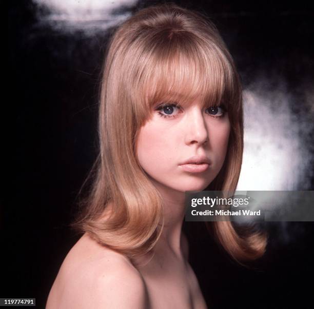 Model and photograher Pattie Boyd, 1964. Boyd was married to George Harrison and Eric Claption.