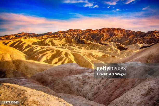 badlands do vale da morte - parque nacional do vale da morte - fotografias e filmes do acervo