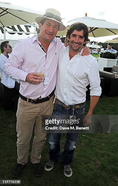 Henry Brett attends Cartier International Polo Day 2011, celebrating 100 years of the Coronation Cup, at Guards Polo Club on July 24, 2011 in Egham,...