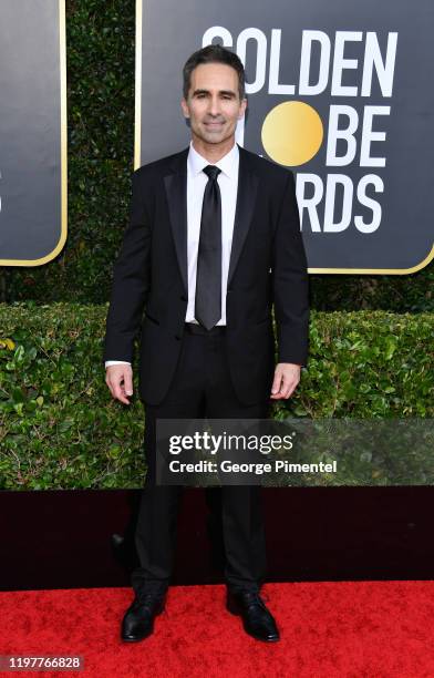 Nestor Carbonell attends the 77th Annual Golden Globe Awards at The Beverly Hilton Hotel on January 05, 2020 in Beverly Hills, California.