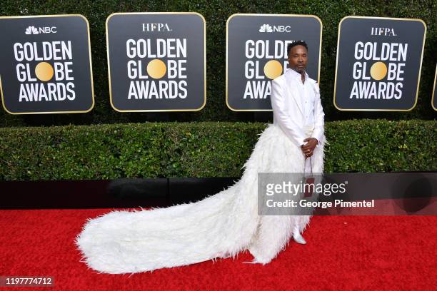 Billy Porter attends the 77th Annual Golden Globe Awards at The Beverly Hilton Hotel on January 05, 2020 in Beverly Hills, California.