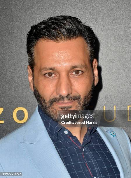 Cas Anvar attends the Amazon Studios Golden Globes After Party at The Beverly Hilton Hotel on January 05, 2020 in Beverly Hills, California.